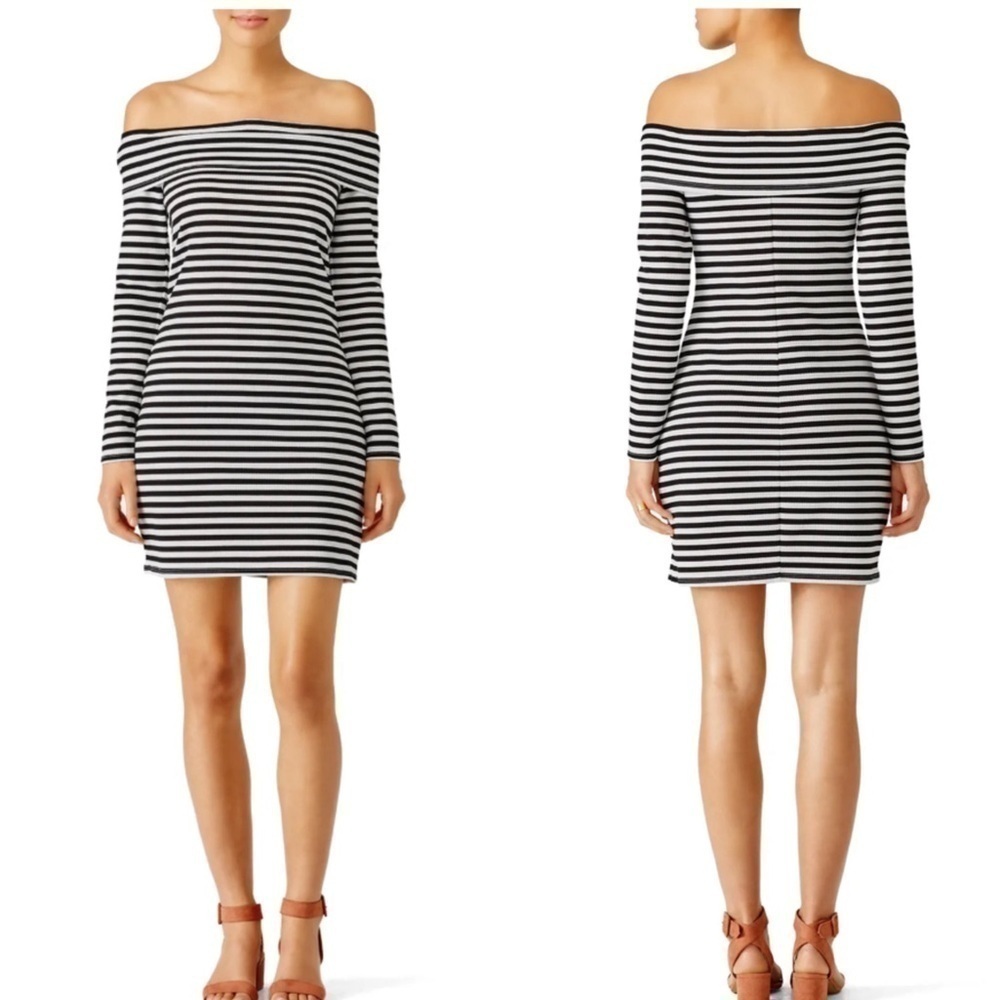 Trina Turk Striped Camellias Dress New with Tags